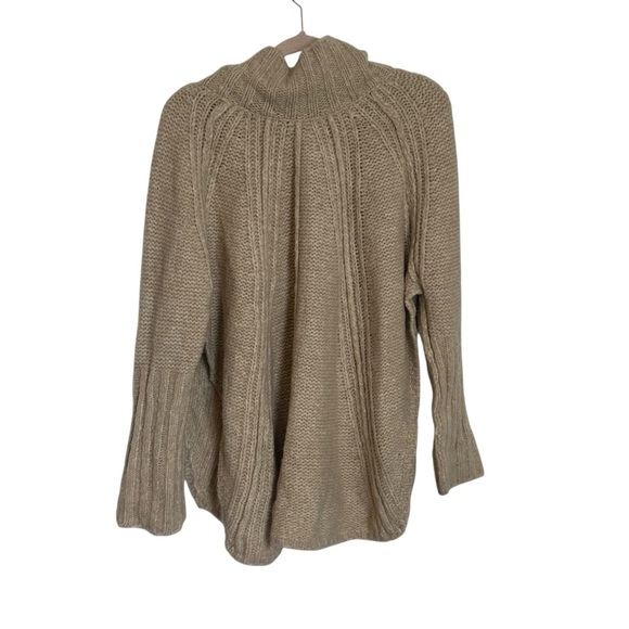 Free People Zip Split Pullover Sweater Size XS/S. Excellent preowned condition - Picture 3 of 8